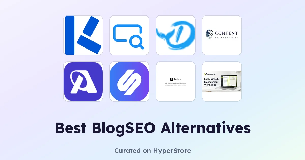 Best BlogSEO Alternatives for Smarter SEO Content Creation