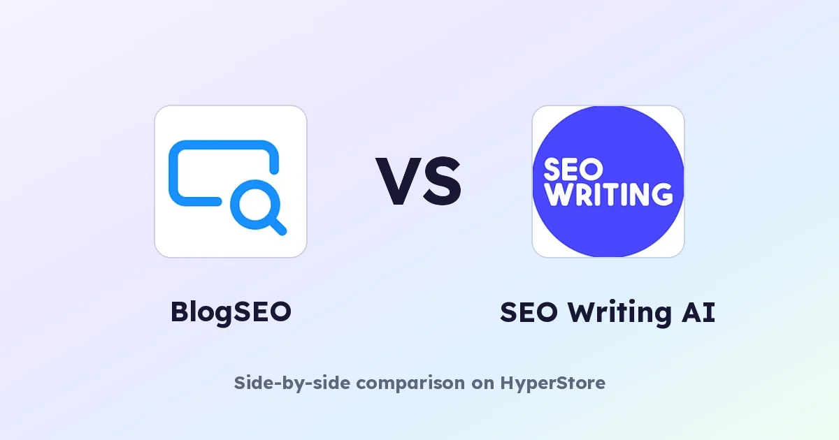 BlogSEO vs SEO Writing AI: Complete AI SEO Tool Comparison