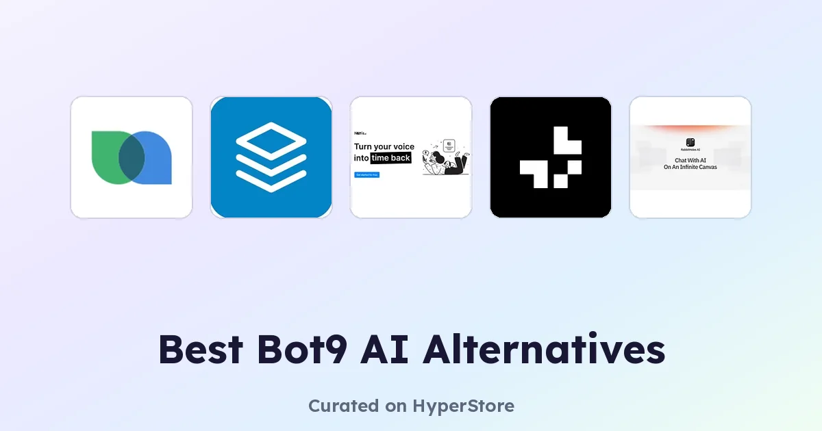 유연한 AI 워크플로를 위한 최고의 Bot9 AI 대안