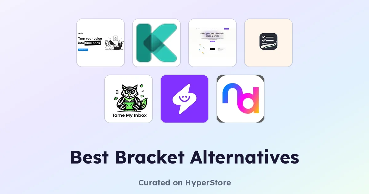 회의 및 노트 작성을 위한 최고의 Bracket 대안