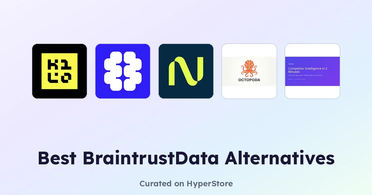 Best BraintrustData alternatives for AI teams