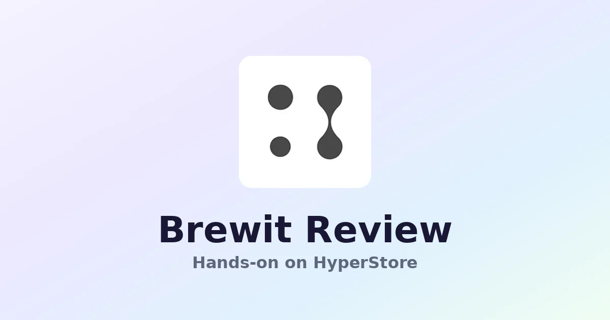 Brewit Review: AI Data Analyst for Instant Insights