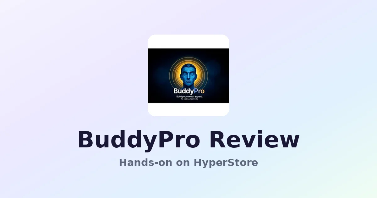 BuddyPro Review: Turn Your Expertise Into a 24/7 AI Coach