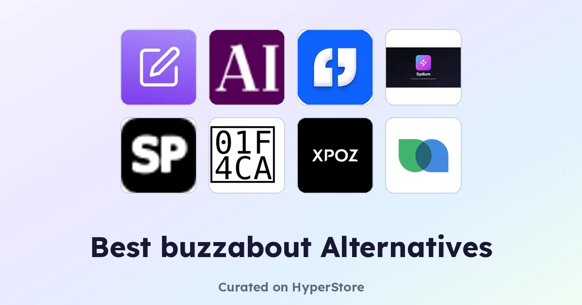Best BuzzAbout alternatives for AI social listening