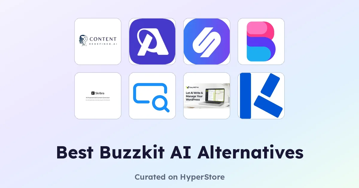 Best Buzzkit AI Alternatives: AI Content Tools Compared