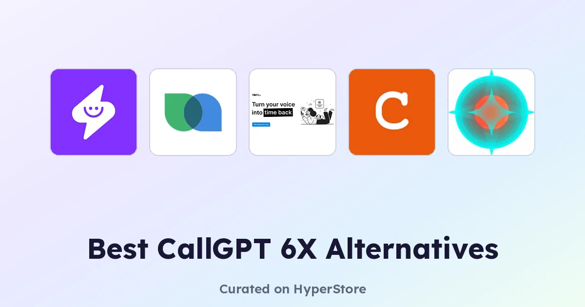 Migliori alternative a CallGPT 6X per i flussi di lavoro con voice AI