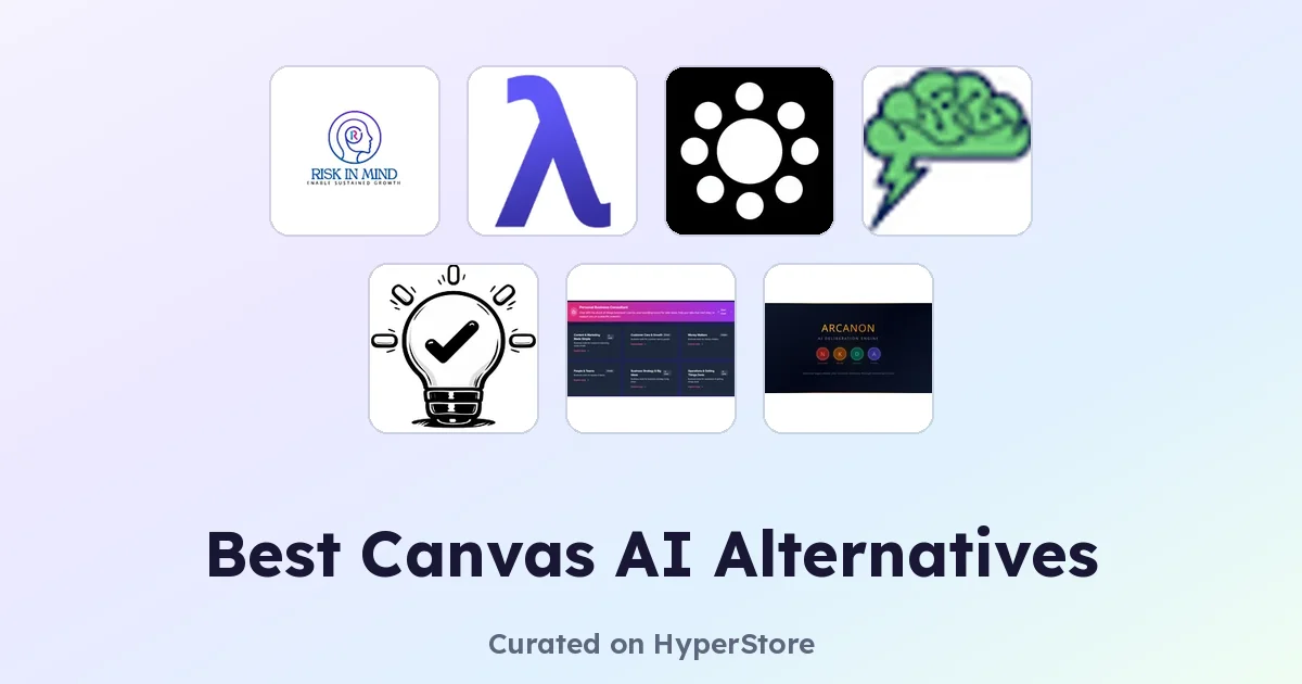 Melhores alternativas ao Canvas AI para planeamento empresarial e decisões