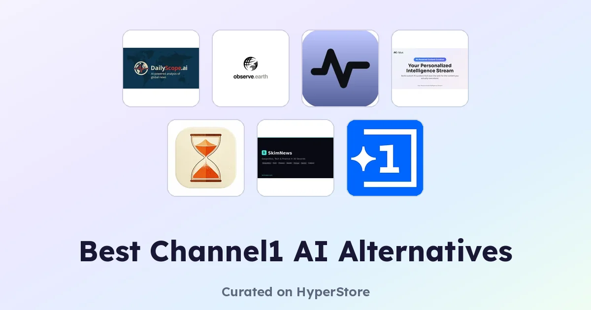 Лучшие альтернативы Channel1 AI для более эффективного поиска новостей
