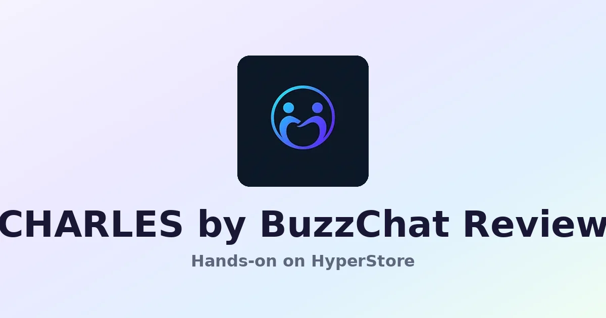 CHARLES by BuzzChat Review: An Emotionally-Aware AI Companion