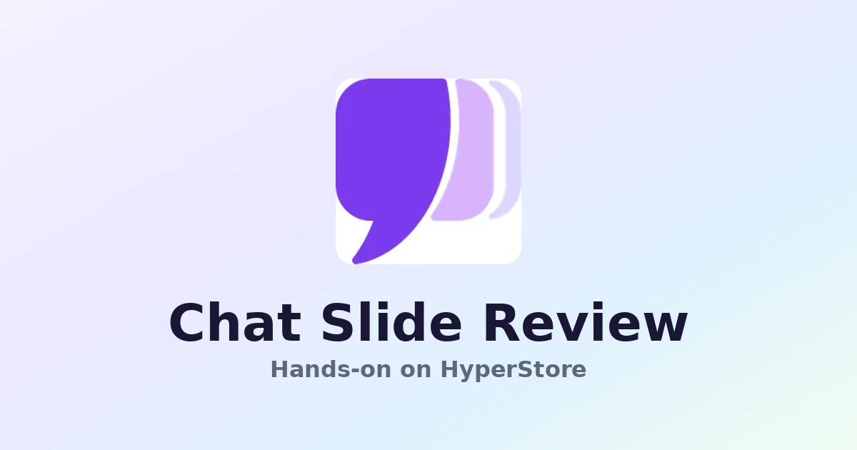Chat Slide Review: AI Presentations From Any Document
