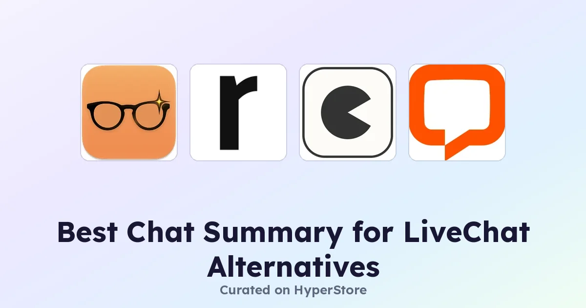 Le migliori alternative a Chat Summary for LiveChat da provare