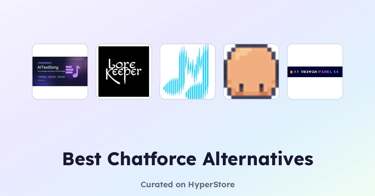 Лучшие альтернативы Chatforce для инструментов разговорного ИИ