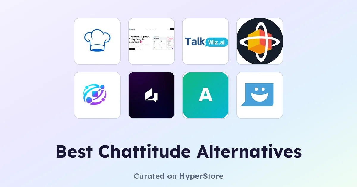 Best Chattitude Alternatives for AI Chatbot Builders