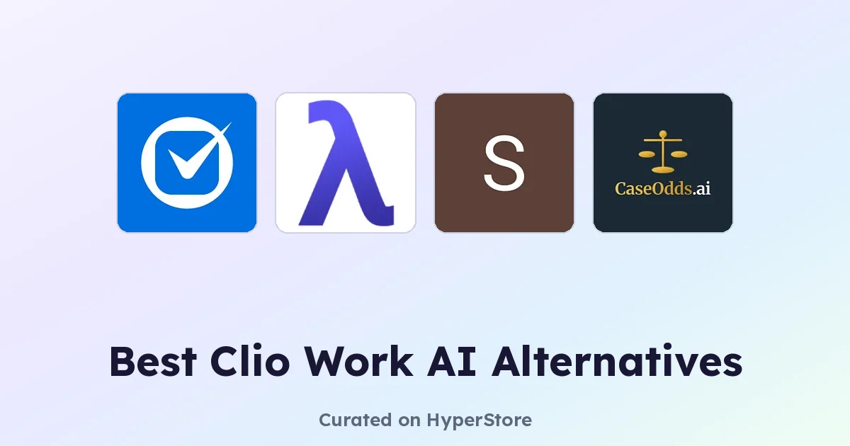 법률 전문가를 위한 최고의 Clio Work AI 대안