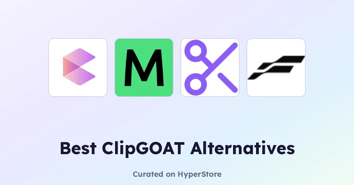 Best ClipGOAT Alternatives for Short-Form Video Clipping