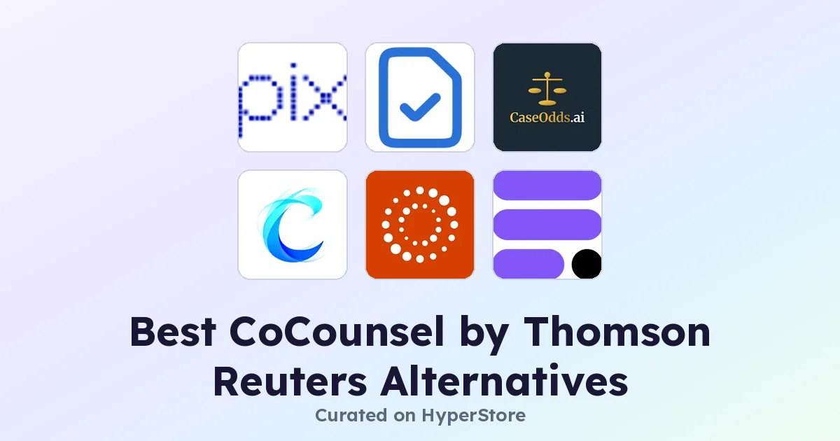 Best CoCounsel by Thomson Reuters Alternatives for Legal Teams