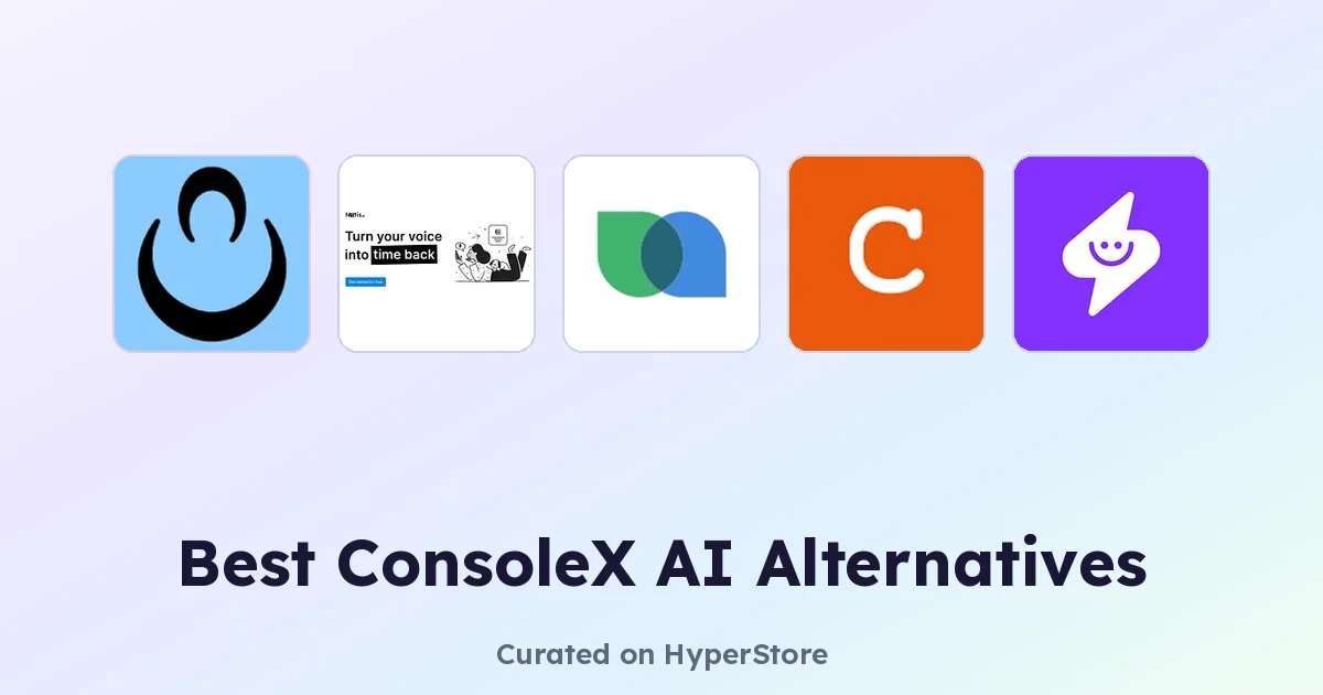 Beste ConsoleX AI Alternativen für intelligentere Workflows