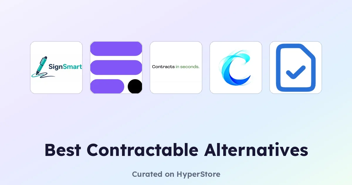 더 빠른 계약서 작성을 위한 최고의 Contractable 대안