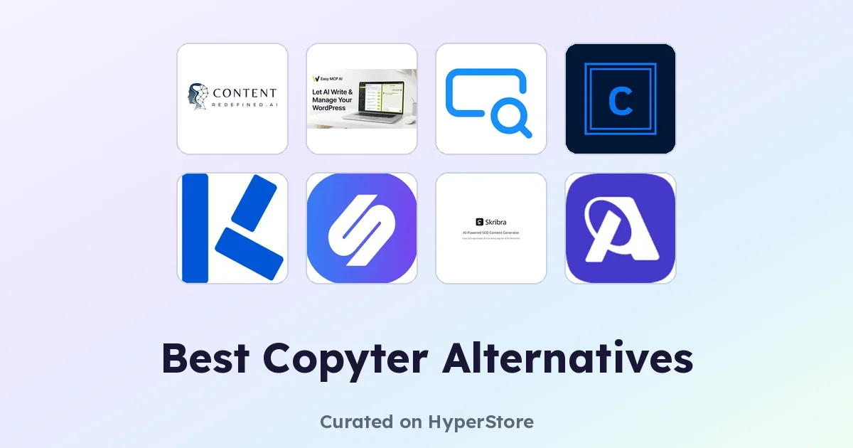 Copyter alternatives: best AI writing tools compared