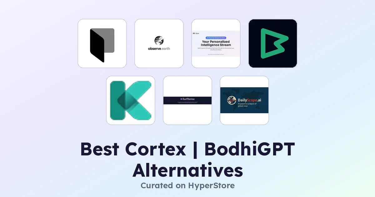 Best Cortex | BodhiGPT alternatives for Smarter Research