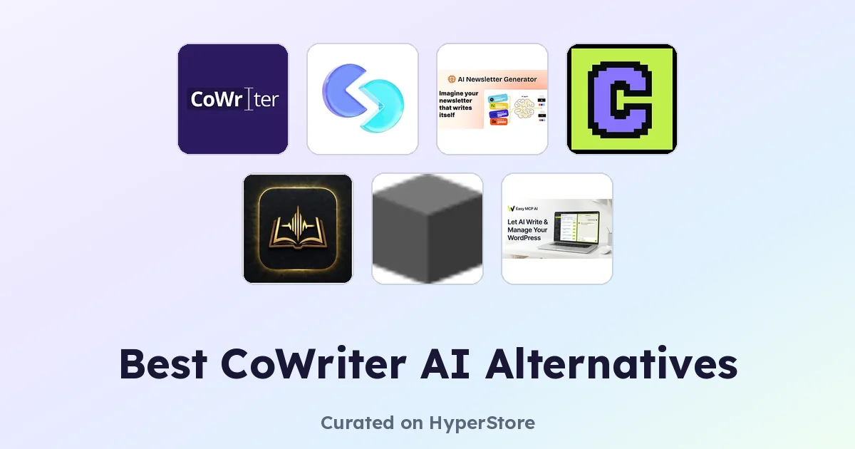 Best CoWriter AI Alternatives on HyperStore