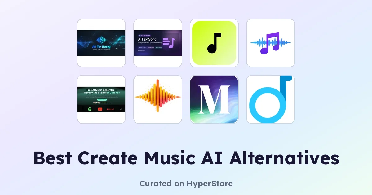 Best Create Music AI alternatives for AI Music Creation