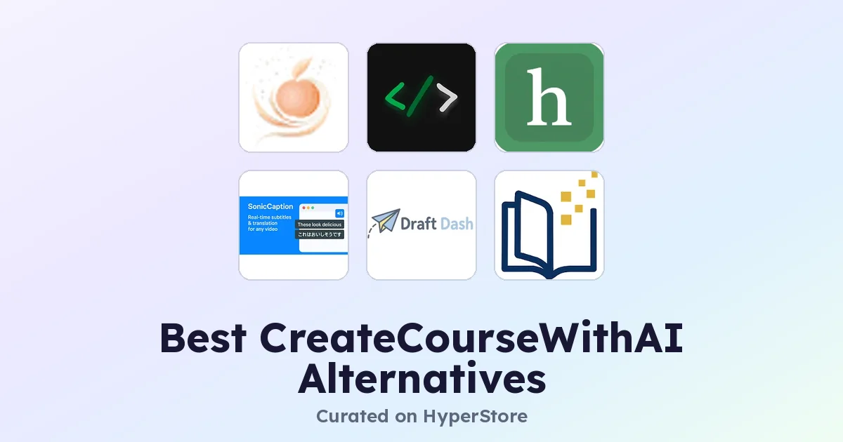 Best CreateCourseWithAI alternatives for AI course creation