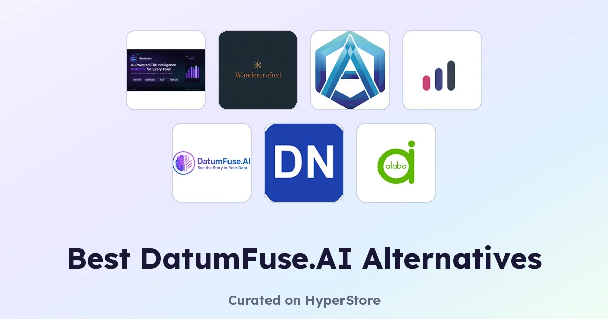 Le migliori alternative a DatumFuse.AI per un'analisi dei dati più intelligente