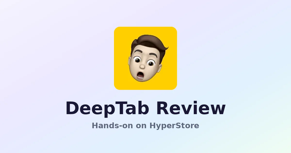 DeepTab Review: AI Productivity Tools for Chrome