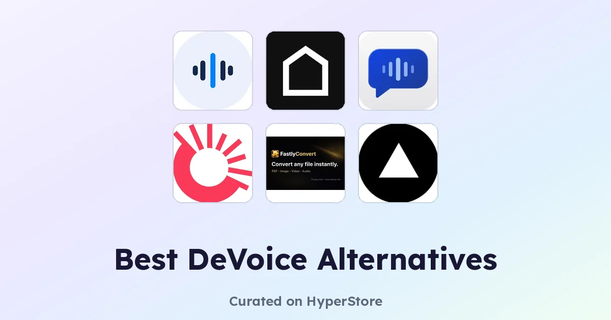 Die besten DeVoice-Alternativen für Voice-to-Text-Workflows