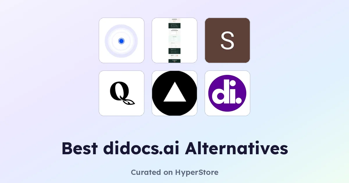 Best didocs.ai alternatives for Smarter Document Workflows