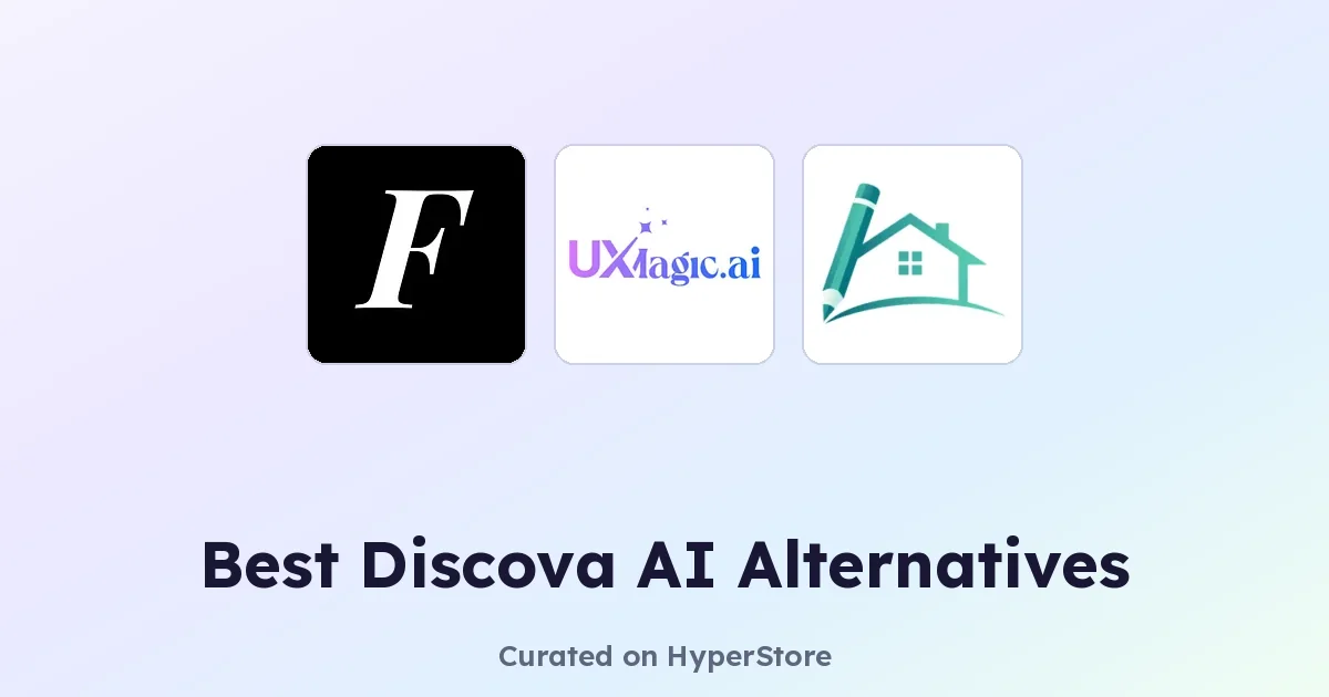 인테리어 및 UX 디자인을 위한 최고의 Discova AI 대안