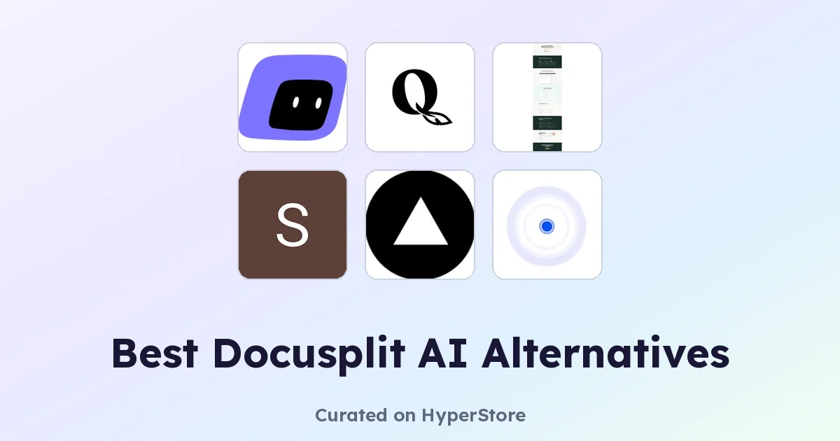 Best Docusplit AI Alternatives for Smarter Document Workflows