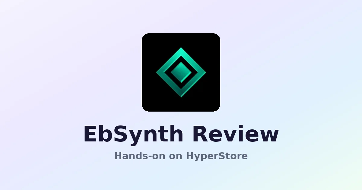 EbSynth Review: Transform Videos by Editing One Frame