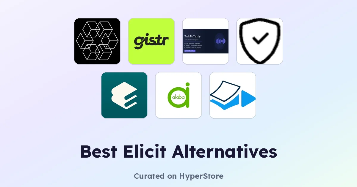 Best Elicit Alternatives for Smarter Research Workflows