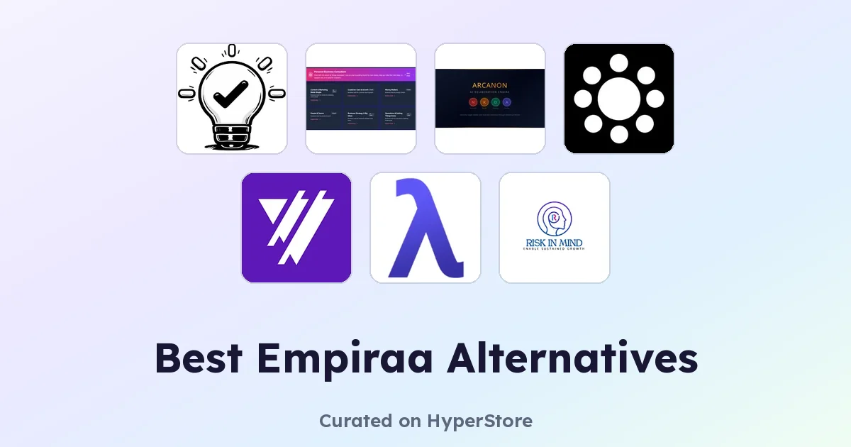 AI 기반 비즈니스 플래닝을 위한 최고의 empiraa 대안