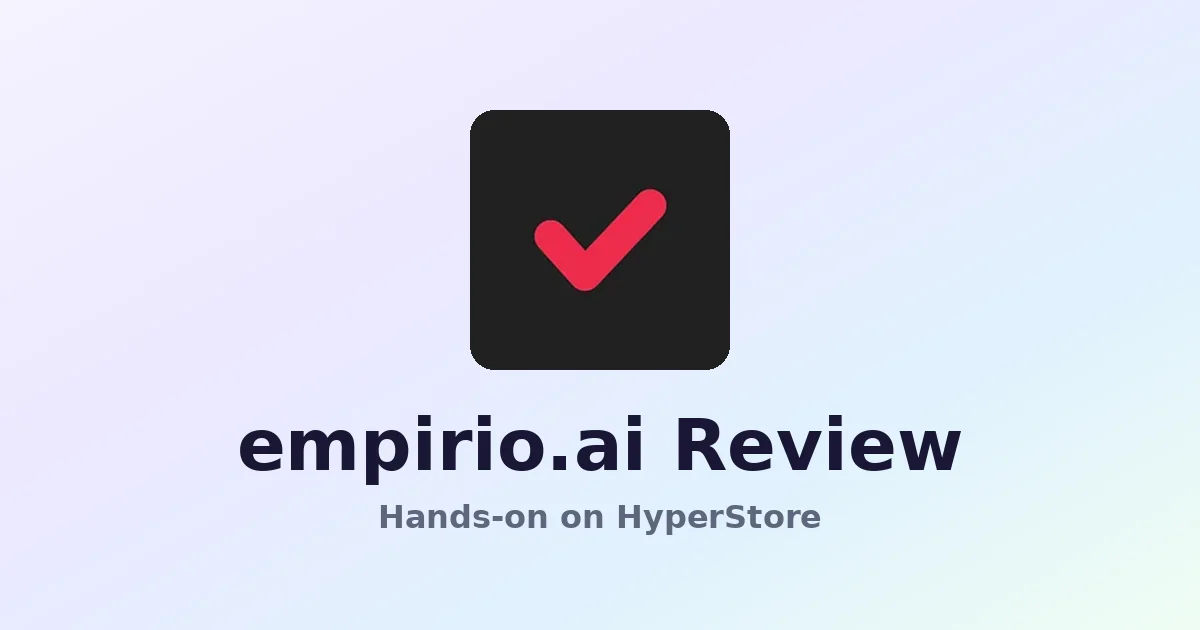 empirio.ai Review: AI Survey Builder That Works in Seconds