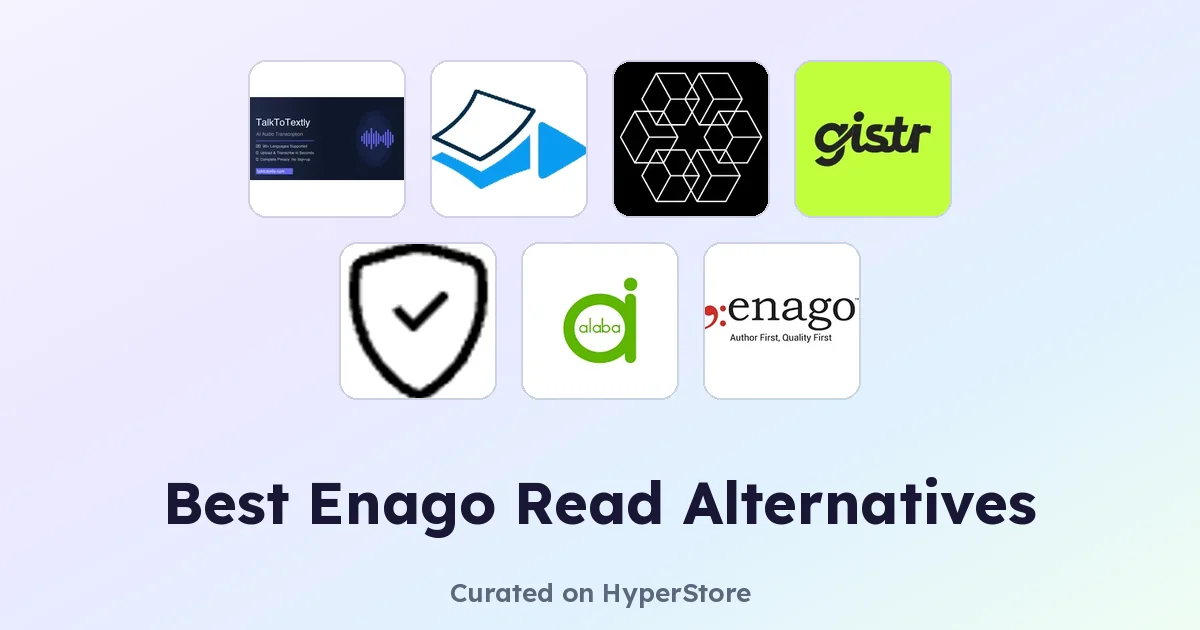Meilleures alternatives à Enago Read pour une recherche plus efficace
