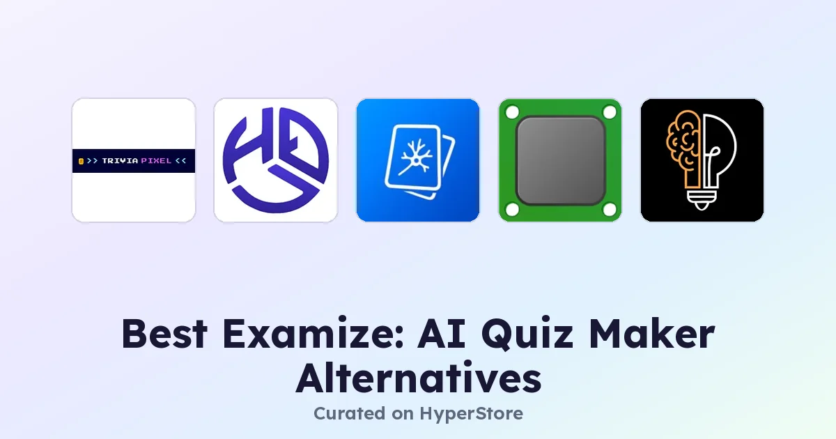 Best Examize: AI Quiz Maker alternatives for Smarter Quizzes