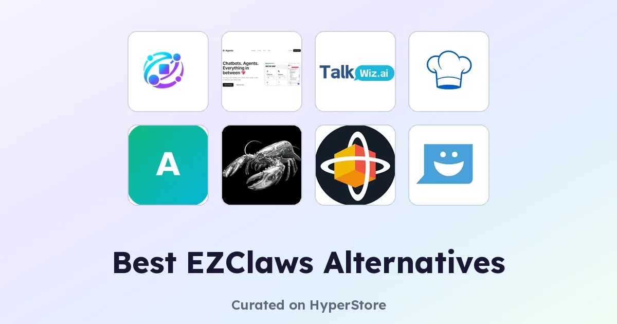 Melhores alternativas ao EZClaws para fluxos de trabalho de atendimento ao cliente com IA