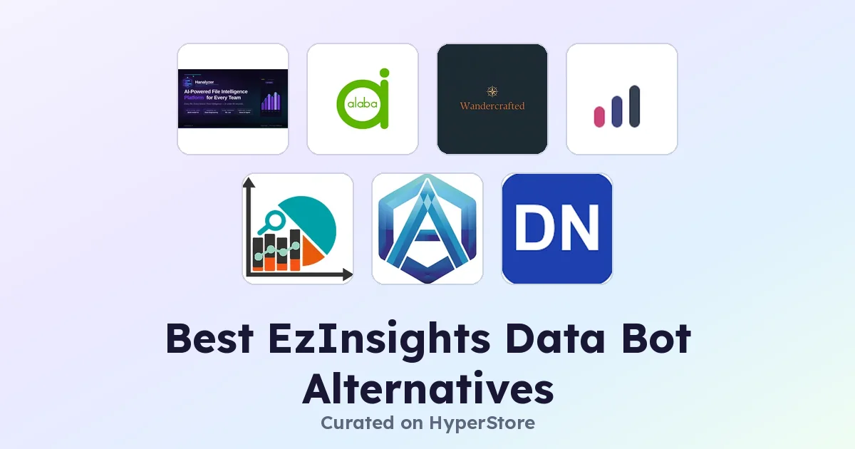 Best EzInsights Data Bot Alternatives for Smarter Analysis