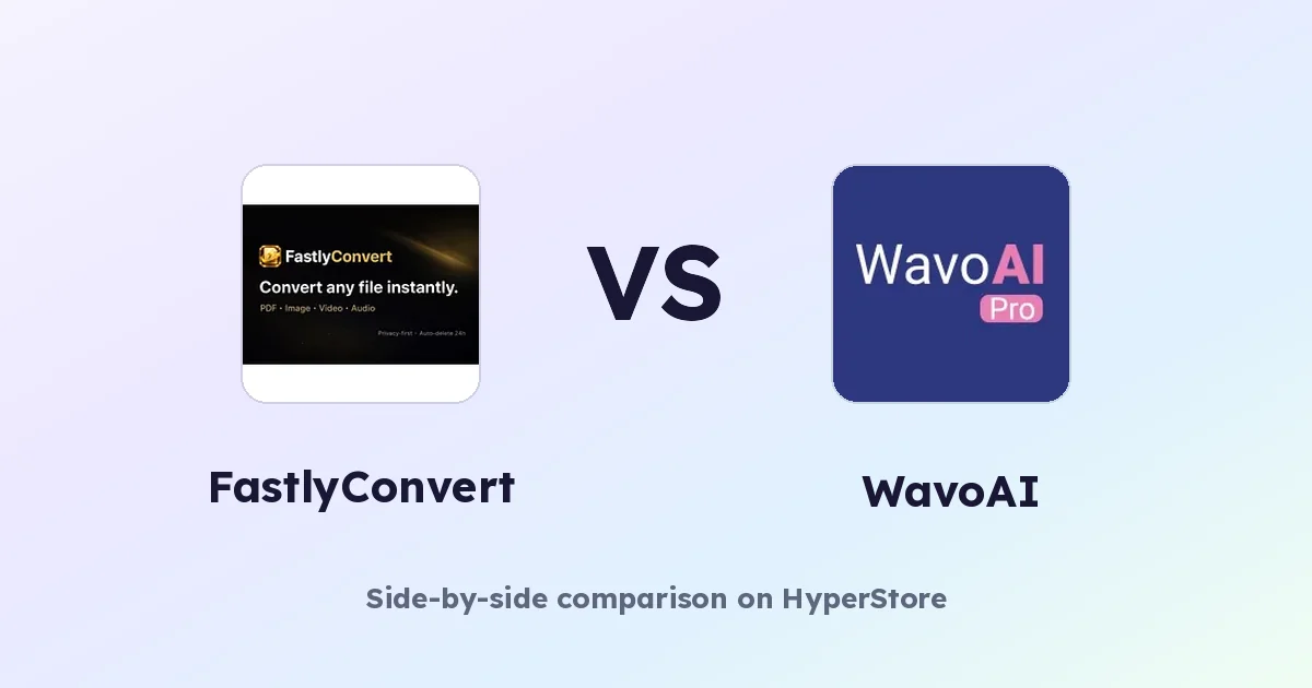 FastlyConvert vs WavoAI: Which Transcription Tool Fits You?