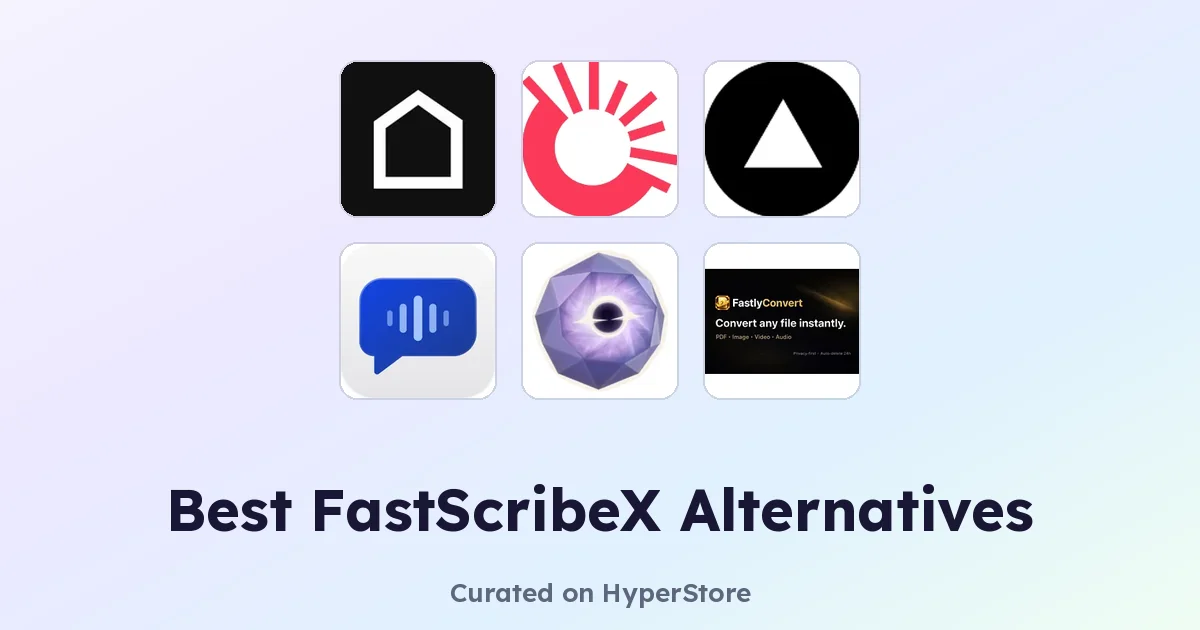 Daha Hızlı ve Daha Temiz Transkriptler İçin En İyi FastScribeX Alternatifleri