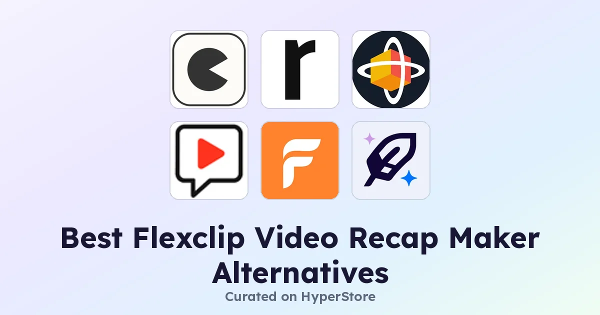 Лучшие альтернативы Flexclip Video Recap Maker для вашего рабочего процесса