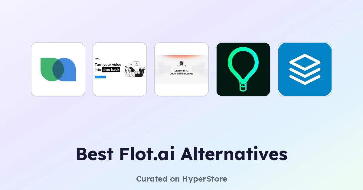Le migliori alternative a Flot.ai per flussi di lavoro di produttività con l'IA