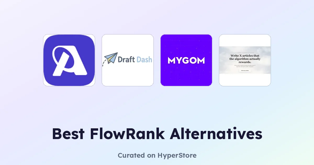 SEO 및 콘텐츠 워크플로우를 위한 최고의 FlowRank 대안