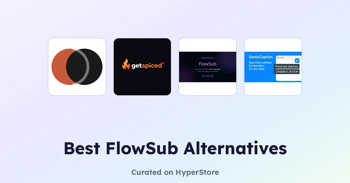 Best FlowSub alternatives for Faster Subtitle Workflows