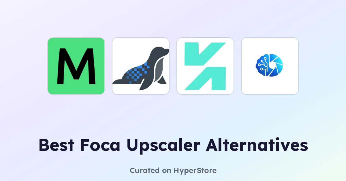 Meilleures alternatives à Foca Upscaler pour l'agrandissement d'images