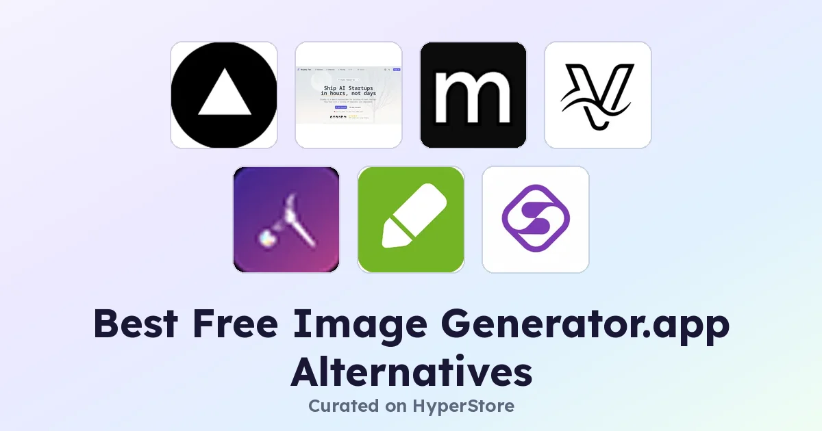 Migliori alternative gratuite a Free Image Generator.app per l'arte AI
