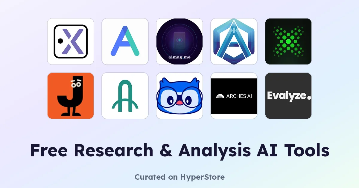 Free Research & Analysis AI Tools for Smarter Discovery
